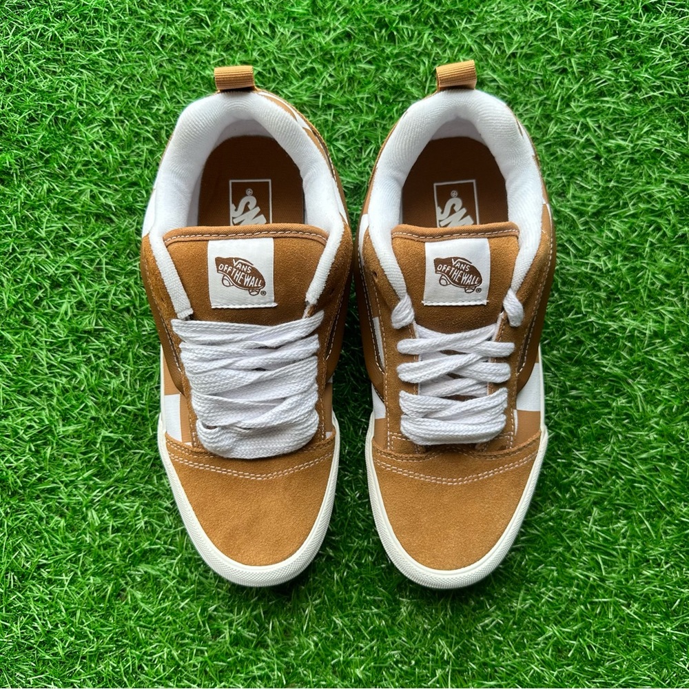 Vans Knu Skool Mega Check Brown - Picture 10 of 10